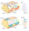 (dinoszur)Easter Egg Toys for Boys Girls Kids,Toddler Easter Basket Stuffers Prefilled Easter Eggs with Toys Inside Filled Infant Montessori Toy Gift