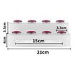 Dyson Airwrap Accessories Holder 8 Head Storage Stand Desktop Vertical Rack for Curling Iron Home Bathroom Organisation