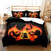 3 Piece 180*200cm Anime Bedding Set 1 Duvet Cover 2 Pillowcases Ultra Soft Comfortable Bed Set Cover for Kids Boys Teens Gifts