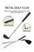 Golf Chipping Game Mat Set for Indoor and Outdoor Practice Backyard Golf Chip and Stick Game with Practice Mats