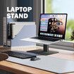 Laptop Stand Holder Notebook Computer Monitor PC Mackbook Riser Portable Ergonomic Adjustable Screen Support Desk Station
