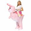 Inflatable Costumes for Easter Dressed Ball Costume Cute Riding Rabbits Cosplay New Year Christmas Party Carnival Suit For 150-190cm