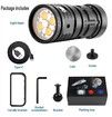 Dive Light for Underwater Photography 39000 Lumens Super Bright Diving Flashlight,100M Waterproof Underwater Video Light with Type-C Charging