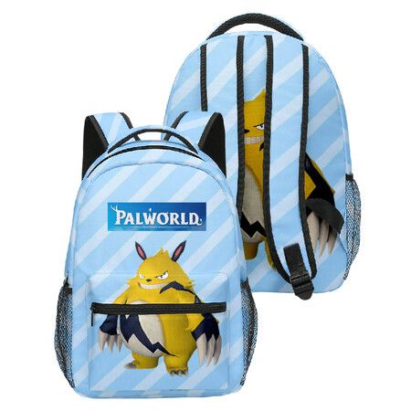Backpack Leisure Palworld  Backpack Cartoon College Student Travel Backpack kids boys girls teens