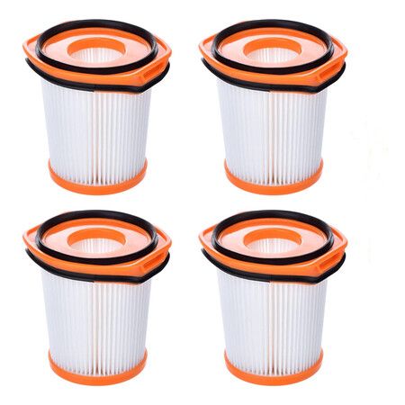 WS642AE Replacement Filter for Shark Wandvac Self-Emptying System WS642AE WS640AE Ultra-Lightweight Powerful Cordless Vacuum Cleaner (4 Pack)