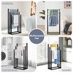 3 Tier Towel Rail Free Standing Washcloth Drying Rack Holder Stand Hanger Stainless Steel Bars Hanging Storage Dryer for Bathroom Restroom Kitchen