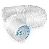 Air Conditioner Exhaust Vent Hose, 13cm Diameter, 200cm Length, Universal Counter Clockwise Thread Air Vent