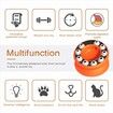 Cat Dish Food Bowl Dog Pet Bait Plate Drainage Reduces Burden Prevent Falls Weight Management