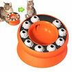 Cat Dish Food Bowl Dog Pet Bait Plate Drainage Reduces Burden Prevent Falls Weight Management