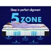 STARRY EUCALYPT Mattress Pocket Spring King Single Cool Gel Euro Top 32cm