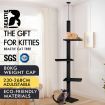 BEASTIE Cat Tree Scratching Post Scratcher Tower Condo House Furniture 230-286cm