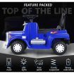 ALFORDSON Kids Ride On Car Electric Toy Truck 25W Motor w/ LED Lights Blue