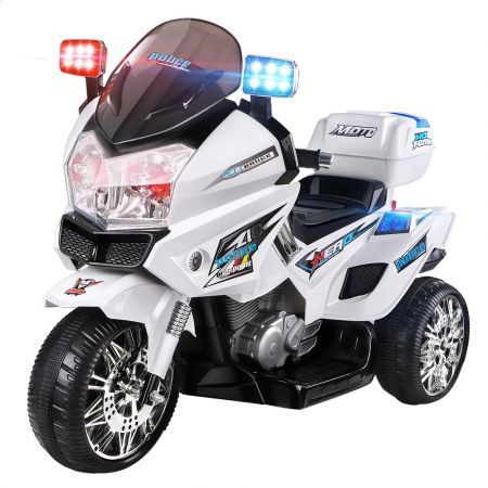 ALFORDSON Kids Ride On Car Patrol Motorcycle Electric 60W Motors BMW Inspired