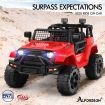 ALFORDSON Kids Ride On Car Toy Jeep Electric 12V 60W Motors R/C LED Lights Red