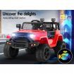 ALFORDSON Kids Ride On Car Toy Jeep Electric 12V 60W Motors R/C LED Lights Red