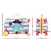 Wanderlite 17" Kids Ride On Luggage Children Suitcase Trolley Travel Octopus