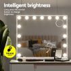 Embellir Makeup Mirror 60x52cm Hollywood Vanity with LED Light Tabletop White