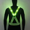 360° Rechargeable LED Reflective Vest and Belt for Running, Cycling, Hiking for Men, Women, Safe and Comfortable, Bright Lights for High Visibility