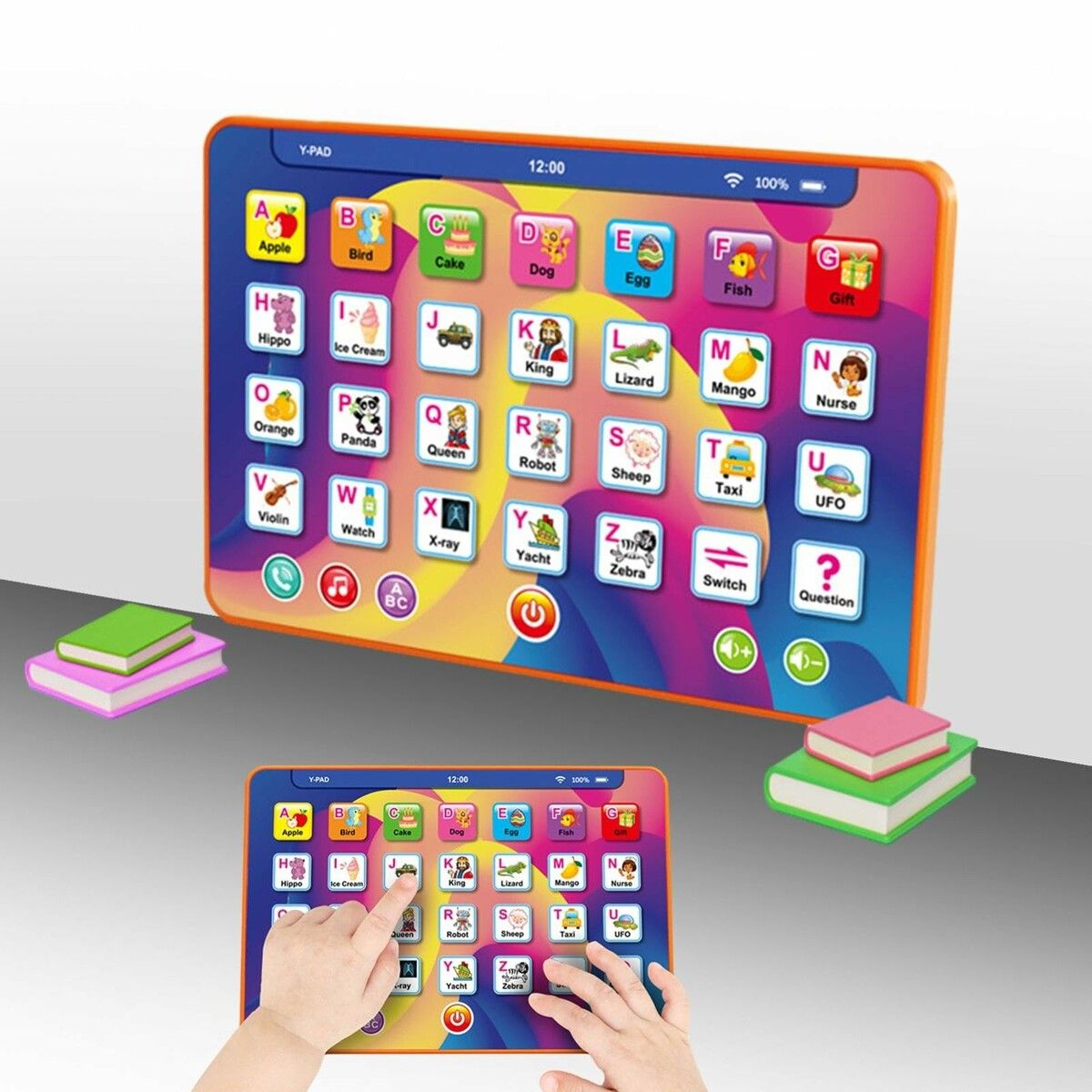 Tablet Learning Pad, Early Education Tablet for Learning Alphabets ...