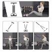 Multifunctional Tension Rope with Pedal Puller Pedal Resistance Band Set Exercise Band with Handle for Home Fitness Equipment-Purple