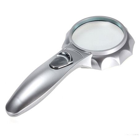 1 Pack 50MM 7X Optics LED Magnifying Glasses,6 Powerful LED Lights on Each Magnifier, Perfect for Reading Fine Print