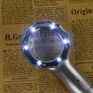 1 Pack 50MM 7X Optics LED Magnifying Glasses,6 Powerful LED Lights on Each Magnifier, Perfect for Reading Fine Print