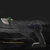 RC Boat Electric Duck Boats 2.4Ghz Hunting Motion Remote Control Duck Ships Waterproof for Swimming Pool