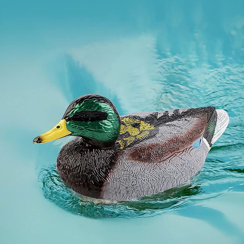 RC Boat Electric Duck Boats 2.4Ghz Hunting Motion Remote Control Duck Ships Waterproof for Swimming Pool