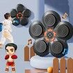 Music Boxing Machine with Boxing Gloves, Wall Mounted Smart Bluetooth Music Boxing Trainer for Kids