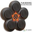 Music Boxing Machine with Boxing Gloves, Wall Mounted Smart Bluetooth Music Boxing Trainer for Kids