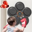 Music Boxing Machine with Boxing Gloves, Wall Mounted Smart Bluetooth Music Boxing Trainer for Kids