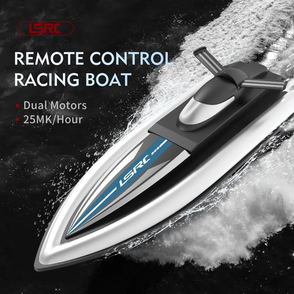 Remote Control Speedboat Toy, LSRC-B8 Remote Control High Speed Racing ...
