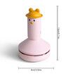 (Pink)Desktop Vacuum Cleaner,Mini Cute Table Dust Sweeper,Portable Handheld Cordless Table Vacuum for Tabletop Crumb,Hair,Keyboard