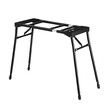 Keyboard Stand Piano Music Collapsible Adjustable Portable Heavy Duty 54 to 88 Key Musical Table Black