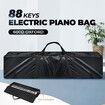 Electric Piano Storage Bag Padded Portable Gig Bag Oxford Cloth Black 88 Keys Keyboard