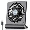 Handheld Fan,Strong Wind Ultra Quiet Small Desk Fan 220 Degree Tilt Folding 3 Speeds Adjustable Personal Fan for Home Office Desktop