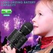 Wireless Bluetooth Kids Karaoke Microphone, 5 in 1 Portable Handheld Microphone with Adjustable Remix FM Radio for Boys Girls Birthday (Black)