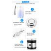 Hydrogen Water Bottle Generator, Portable 3 Minute HydrogentoRich Water Bottle, Up to 800 PPB