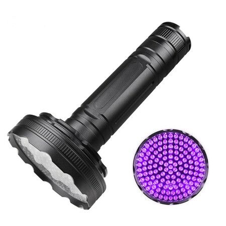 Blacklight Flashlight,128 LED UV Flashlights for Banknotes , Passports, Collectibles Pet Stains and Bed Bug