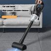 Portable Vacuum Cleaner Wireless Car Vacuum Cleaning Powerful Suction for Home Car Dual Use Cleaning Tool Color Black