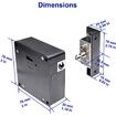 Electronic Cabinet Lock Hidden DIY for Wooden Cabinet Locker Drawer Cupboard Box with 1PCS IC Card
