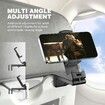 Universal in Flight Airplane Phone Holder Mount,Hands Free Viewing with Multi-Directional Dual 360 Degree Rotation,Pocket Size Must Have Travel Essential Accessory for Flying