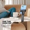Universal in Flight Airplane Phone Holder Mount,Hands Free Viewing with Multi-Directional Dual 360 Degree Rotation,Pocket Size Must Have Travel Essential Accessory for Flying