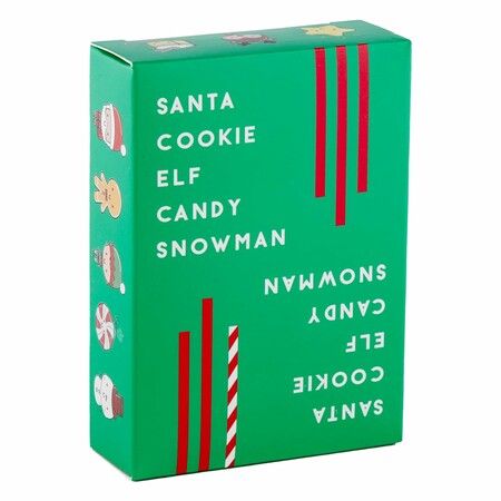 Santa Cookie Elf Candy Snowman-Card Game