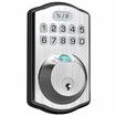 Smart Fingerprint Keyless Entry Door Lock with Keypad Smart Deadbolt Lock for Front Door with Door Lock Easy Installation (Color  Silver)