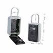 Box Password Key Box Drop Slot Safes Wall Mount Key Door Key Safe Storage Portable Safe Key Storage Lock Case Free Installation Key Case Aluminum Alloy