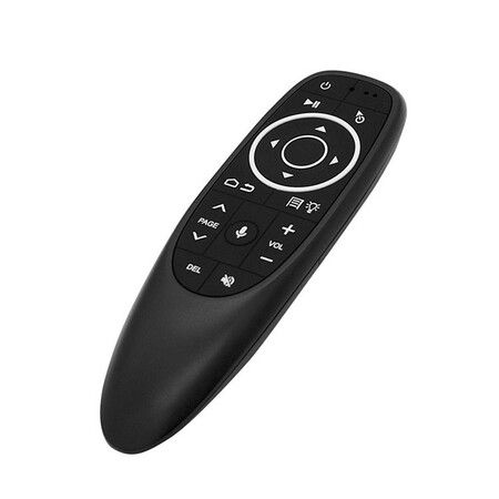 G10s Pro Voice Air Fly Mouse with Backlight, 2.4G Wireless 6-Axis Gyroscope Air Mouse Remote Control, IR Learning Controller for Android TV Box T9 H96 Max X96 X88 Mini M8s A95x