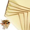 20 Sheets Flower Wrapping Paper - Waterproof Floral Bouquet Wrapping Paper,Florist Supplies Packaging Paper for Wedding Birthday Gift DIY (Light Yellow)
