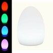 LED Colorful Egg Shaped Night Light USB Charging Desk Lamp Table Lamp for Home Outdoor Bar, 10x15cm