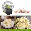 Garlic Peeler Garlic Mincer Chopper Garlic Wheel Chopper Crusher Garlic Press Kitchen Gadget Tool